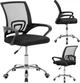 Fotel biurowy Springos HF0071 czarny (5908455315470) - obraz 2