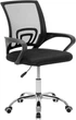 Fotel biurowy Springos HF0071 czarny (5908455315470) - obraz 1