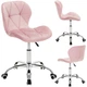 Fotel biurowy Springos HF0076 różowy (5908455316590) - obraz 2