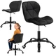 Fotel biurowy Springos HF0077 czarny (5908455316606) - obraz 16
