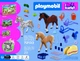 Klocki Playmobil I love horses Trzy konie do kolekcjonowania 29 elementów 72133 (4008789721334) - obraz 5