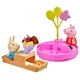 Игровой набор Peppa Figurines серии Моменты с Пеппой — Карусель и лакомство, набор фигурок и аттракционов Свинка Пеппа - изображение 1