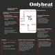 Бойлер Onlyheat DTU80 W белый 80 л 2000 Вт настенный вертикальный горизонтальный - изображение 4