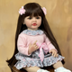 Реалистичная кукла Реборн 55 см полностью виниловая Doll Reborn Baby К0100222 - изображение 5