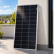 Солнечная панель 170Вт с ламинированным стеклом монокристаллическая Solar Panel, мобильная портативная солнечная батарея с MC4 коннекторами для дома, авто, кемпинга и автономного электроснабжения, HI-170W - изображение 1