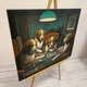 Інтер'єрна картина Собаки грають у покер, Кассій Кулідж, Cassius Coolidge, Dogs Playing Poker, інтер'єрний декор, 48×60 см (id1001) - зображення 6