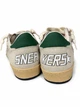 Женские кеды Golden Goose белые из натуральной кожи с черной звездой, перфорацией и ручным пошивом размер 36 - изображение 7