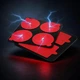Набір електродів для міостимуляторів PowerDot 2.0, червоні, 1 шт. (PD01923-01) - изображение 1