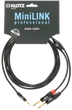 Кабель Klotz KY5-600 MiniJack - 2 Jack 6,35 мм TS, 6 м - изображение 1
