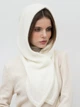 Капор жіночий Malisa Тенеріфе 5-8079-LT-12 One Size Білий (ROZ6501064618) - зображення 1