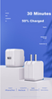 Комплект Зарядное устройство JOWOYE 45W USB-C + Кабель USB-C - USB-C 1 м Carbon Black (ZC-050-J) - изображение 7