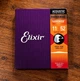 Струни для акустичної гітари Elixir Nanoweb Phosphor Bronze 11-52 Custom Light (16027) - зображення 1