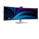 Монитор Philips 48.8" 49B2U5900C, VA 5120x1440, изв., 2xHDMI, DP, USB-C, RJ-45, USB-hub, HAS - изображение 2