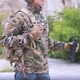 Мужская флисовая кофта Han-Wild Grid Fleece из вафельного флиса/соты с защитными нейлоновыми накладками, размер 3XL, Мультикам - изображение 4