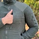 Кофта флісова чолвіча Han-Wild Grid Fleece вафельний фліс/соти з захисними нейлоновими накладками 2XL, Олива - зображення 9