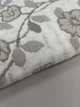 Полотенце муслиновое банное Malloory Home Цветочный принт 70*140 см Бежевое - изображение 2
