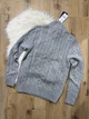 Світер в'язаний Polo Ralph Lauren 1/3 zip розмір XXL сірий колір (r8d-46y-isu) - зображення 4