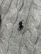 Світер в'язаний Polo Ralph Lauren 1/3 zip розмір XXL сірий колір (r8d-46y-isu) - зображення 5