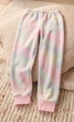 Теплі дитячі піжамні штани з флісу (принт tie-dye, 4-5 років, 110 зріст) - изображение 1