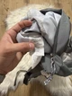 Рюкзак Patagonia Atom Bag объемом 8 литров серый Водонепроницаемый - изображение 7