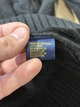 Свитер вязанный Polo Ralph Lauren 1/3 zip размер S черный цвет (m5s-qgv-0gb) - изображение 8