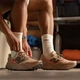 Чоловічі спортивні кросівки New Balance Fresh Foam X Hierro V9 бежевий розмір 42 - изображение 3