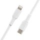 Kabel Belkin BoostCharge USB-C - Lightning 1M Biały (CAA003BT1MWH) - obraz 3