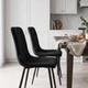 Дизайнерське М'яке Крісло Just Relax "Padua Dark Grey" з Графітовим оксамитом - зображення 9