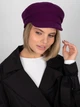 Кепи женское VILSS Cashmere Pellicci VL-2208-115-M 57-58 Чернильное (ROZ6501064608) - изображение 3