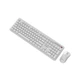 Комплект клавіатура + миша Gembird KBS-WPS-01 Slim Pro Business бездротовий US розкладка White (8716309137027) - зображення 4