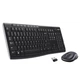 Комплект клавіатура + миша Logitech MK270 бездротовий USB 2.4 GHz US розкладка Black (5099206039148) - зображення 1