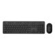 Комплект клавіатура + миша Asus CW100 бездротовий US розкладка Black (4711387539620) - зображення 1