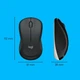 Комплект клавіатура + миша Logitech MK540 Advanced бездротовий 1000 DPI US розкладка Black (5099206077461) - зображення 6