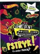 Książka ze świecącymi w ciemności naklejkami Hot Wheels Pstryk! Co Widać Nocą? (Ameet 16 str) (GLO-1601) (9788325346775) - obraz 1