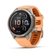 Смарт-годинник GARMIN Fenix 9 Pro inReach 43mm Titanium Case with Shell Pink/Autumn Orange Silicone Band (010-04335-00/01) - зображення 1