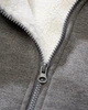 Кофта Brandit Sweatjacket Teddylining 3XL Dark Grey Melange (5038.12183.3XL) - изображение 3