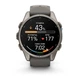 Смарт-годинник GARMIN Fenix 9 43mm Titanium with Pebble Gray Silicone Band (010-04761-10/11) - зображення 4