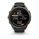 Смарт-часы GARMIN Fenix 9 Pro inReach 43mm Carbon Gray DLC Titanium Case with Black/Pebble Gray Silicone Band (010-04335-10/11) - изображение 4