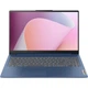 Ноутбук Lenovo IdeaPad Slim 3 (82XQ01BJRM), AMD Ryzen 5 40, 15.6″, RAM 8 ГБ LPDDR5, SSD 512 ГБ, AMD Radeon 610M, Без ОС, Синій - зображення 1