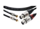 Кабель комутаційний KLOTZ AUDIOLEAD BLACK 0.9M 2 PCS (XLR 3 FEMALE - RCA, GOLD CONTACTS) (303685) - изображение 3