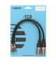 Кабель комутаційний KLOTZ AUDIOLEAD BLACK 0.9M 2 PCS (XLR 3 MALE - RCA, GOLD CONTACTS) (303684) - изображение 1