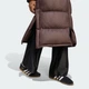 Женский пуховик ESS DOWN LONG adidas KR9572 (XL) коричневый (4069996370432) - изображение 5