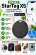 Трекер StarTag X5 Bluetooth для пошуку речей, сумісний з Apple Find My та Android Find Hub - зображення 2