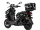 Електроскутер Crosser CR21 PRO Tank (2900W 76.8V LiFePo4 40AH) - Чорний - зображення 3