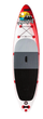 Sup-доска Board Paddle Aqualust универсальная надувная 2 слоя 320 см 10,6 Red (03) - изображение 1