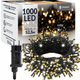 Светодиодная гирлянда Flash Springos CL4096 1000 LED Тёплый белый с холодными вспышками (5907719464626) - изображение 1