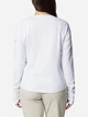 Спортивный лонгслив женский Columbia 919011987 L Белый (1163227180) - изображение 2