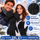 Перчатки зимние унисекс Mil-Tec Thinsulate Softshell 12521302 утепленные 40 г/м² с сенсорными пальцами размер 2XL черные Black - изображение 8