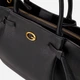 Сумка шопер жіноча зі штучної шкіри Guess HWBG2237060-BLA Чорна (800070360448) - зображення 4