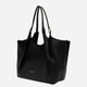 Zestaw (torebka shopper + kosmetyczka) damski skórzany Gianni Chiarini BS-9720-RNGDBL-T.U.-001 Czarny (800070360590) - obraz 5